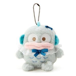 Sanrio Hangyodon Furry Stuffed Mascot Plush Doll from Japan